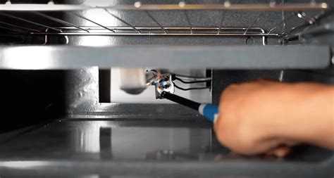 samsung stove pilot light location